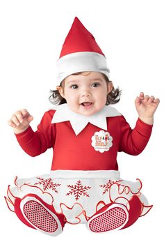 Diy Elf Costume, Infant Costume, Elf Outfit, Baby Elf, Elf Dress, Baby Costumes Girl, Girl Elf, Elf Clothes, Elf Costume