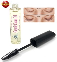 CASTOR OIL Stimulate Eyelash Growth Serum - Grows Longer, Thicker Eyelashes & Beautiful Eyebrows Cold Pressed Organic 100% Pure Hexane Free Brow Treatment in Mascara Tube 0.34 OZ   1. HAVE LONGER, FULLER, MORE LOVELY EYELASHES with more beautiful eyebrows with this premium 100% organic Castor Oil in Longer Thicker Eyelashes, Castor Oil Eyelashes, Long Thick Eyelashes, Organic Serum, Eyelash Enhancer, Beautiful Eyebrows, Organic Castor Oil, Eyelash Growth Serum