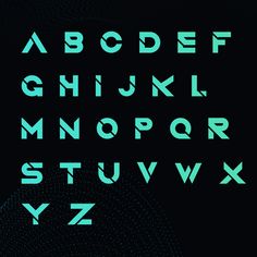 the font and numbers are all green in this type of typogramic design