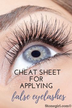 Fake Eyelashes Applying, Eyelashes How To Apply, Long Hair Clip