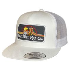 PRICES MAY VARY. Snapback OSFA (One Size Fits All) White/White “Neon Buffalo” Patch Mesh Back Men’s Hat “Red Dirt Hat Company is an Arp, Texas based lifestyle brand worn by everyone from the back porch poets to the musicians, oil field workers, rodeo cowboys, first responders, ranchers and outdoorsmen across the country. We’ve got simple designs that make a statement as well as our very own elaborate designs. Trying to encompass everything that Red Dirt stands for is our main focus.” White Retro Adjustable Fitted Hat, White Adjustable Retro Fitted Hat, Retro White Hat With Logo Patch, White Retro Hat With Logo Patch, Summer Snapback Hat With Logo Patch And Flat Brim, Retro Hat With Flat Bill And Logo Patch, Flat Brim Snapback Hat With Logo Patch For Summer, Retro Flat Bill Hat With Logo Patch, Retro Flat Brim Hat With Logo Patch