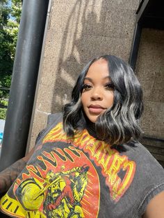 Short Bob Hairstyles For Black Women Quick Weave Highlights, Bob Sew In Weave Middle Part, Highlight Bob Black Women, Quick Weave Highlights, Bob With Highlights Black Women, Black Women Quick Weave, Wedding Hair Black Women, Wedding Hair Black, Quickweaves Hairstyles