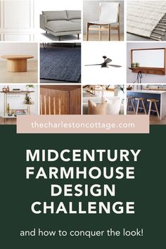 the mid century farmhouse design challenge and how to conquer the look