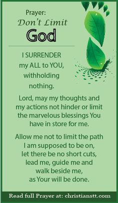 Let us not limit God in the words that we speak, in the prayers that we pray. When we are sick, weak or burdened, we will confess healing and be set free. Effective Prayer, Prayer Times, Prayer Life, Daily Prayers, Inspirational Prayers, Prayer Warrior, Faith Prayer