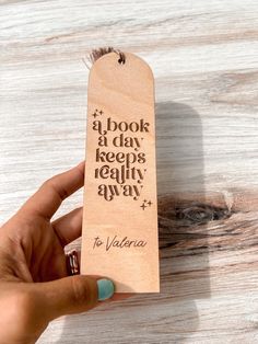 If you wish not to add personalization to this item, please enter “N/A” in the text box. These laser engraved wooden bookmarks are the perfect gift for any book lover. With the option to personalization, you can give it even a more personal and unique look. These bookmarks make the difference from any other regular one of its kind. You can choose from different color tassels to give it an even more personal look. **Dedication at the bottom is optional** SIZE 2” Wide x 7” Long 0.06” Thick If you Bookmarks For Adults, Books Bookmark, Sayings For Bookmarks, Book Cricut Ideas, Bookmark Cricut Ideas, Question Box, Book Lover Bookmarks, Bookmark Making Ideas, Engraving Gifts