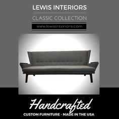 an advertisement for the lewis interiors classic collection