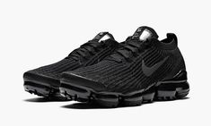 W Air Vapormax Flyknit 3 AJ6910 002 Triple Black Shoes, Nike Shoes For Boys, Nike Air Vapormax Flyknit 3, Nike Vapormax Flyknit, Reaper Tattoo, Sneakers Jordans, Black Nike Shoes, Nike Air Vapormax Flyknit, Vapormax Flyknit