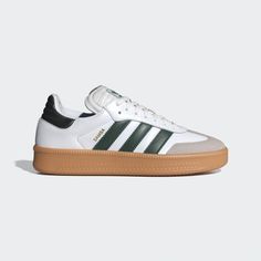 adidas Samba OG Shoes - White | Free Shipping with adiClub | adidas US Soccer Trainer, Football Trainer, Brown Womens Shoes, Indoor Football, Samba Shoes, Hiking Shoes Women, Womens Golf Shoes, Adidas Shop, Swag Shoes