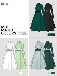 🖤 The Sims 4 🤍 New mesh 🖤 Dress 54 Swatch 🤍 HQ mod 🖤 All LODs Cc Dress Sims 4, Sims 4 Elder Cc, Mods Ts4, Ts4 Clothes, Ts4 Mods, Cc Sims4, Cc Clothes, Sims Ideas, Sims 4 Dresses