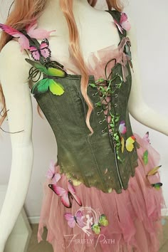 Amazon Costume, Forest Fairy Costume, Fairy Costume Women, Pixie Costume, Fairy Costume Diy, Bolero Pattern, Ren Faire Costume, Fair Outfit, Fairy Cosplay