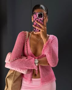 Jamilla Strand, Ibiza Outfits, Black Femininity, Pink Fits, Mode Inspo, Pink Outfit, Mode Inspiration, Lookbook Outfits