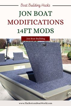 boat building hacks jon boat modifications 14ft mods for boat building book cover