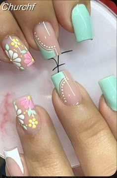 Short Nails Square, Nail Design Gold, Nail Pink, Fancy Nails Designs, Trendy Nail Art Designs, Purple Nail, Nails Square, Pretty Nail Art Designs, Trendy Nail Art