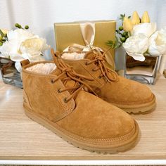 Like New Ugg Neumel Boots In Chestnut Ugg Neumel Boots Outfit, Ugg Neumel Boots, Ugg Neumel, Shoes Ugg, Boots Outfit, Womens Uggs, Ugg Shoes, Chestnut, Moccasins