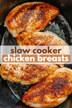 Slow Cooker Chicken Breasts, Roast Chicken Crock Pot, Slow Cooker Chicken Breast, Chicken Breast Recipes Slow Cooker, Boneless Skinless Chicken Breast Recipes, Skinless Chicken Breast Recipes, Chicken Breast Slow Cooker, Chicken Boneless Breast Recipes, Chicken Breasts Recipe