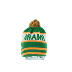 NOS Vintage 90s University of Miami Hurricanes Spell Out Knit Winter Beanie Hat Beanie Hat New without tags Multicolor Acrylic US Shipping is Free Canada is $15 and International is $24 Check out my other items in my store! PH3 Retro Winter Beanie, Retro Winter Beanie Hat, Retro Winter Hat One Size, Retro Winter Hat, Retro Beanie Hat One Size, Retro Beanie Hat, One Size Fits Most, One Size Beanie For Sports Events, One Size Fits Most Beanie For Sports Events, One Size Fits Most Sports Beanie