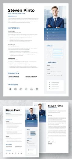 the professional resume template is ready to be used for any job