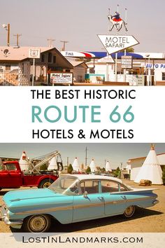 the best historic route 66 hotels and motels