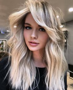 Blonde Highlights With Lowlights, Icy Blonde Highlights, Pale Blonde Hair, Copper Blonde Hair Color, Blonde Hair Colors, Red Blonde Hair, Blonde Balayage Highlights, White Blonde Hair, Beautiful Blonde Hair