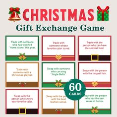 christmas gift exchange game for kids to play with the santa clause and other holiday games