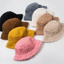 Material:+Cotton Size:+One+free+size Sherpa Bucket Hat, Fluffy Bucket Hat, Winter Bucket Hat, Bucket Hat Style, Fur Bucket, Faux Fur Bucket Hat, Fur Bucket Hat, Bucket Hat Women, Fisherman's Hat