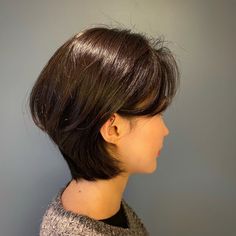 Korean Pixie, Short Shoulder Length Hair, Shortish Hair, Women Haircut, Hair Cut Guide, Short Hair Tomboy, Korean Short Hair, Beautiful Haircuts, Asian Short Hair