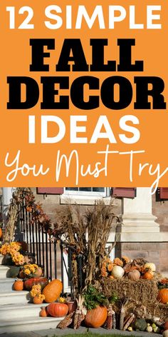 Fall Decor Ideas You Need to Know Fall Cottage Decorating Ideas, Call Decor Ideas, Modern Fall Decor Ideas For The Home, Simple Fall Decor Ideas For The Home, Hobby Lobby Fall Decor Ideas, Autumn Aesthetic Decor, Fall Aesthetic Home, Fall Lawn Maintenance, Fall Home Aesthetic