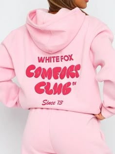 Stay cozy in style with the Comfort Club White Fox Hoodie! ❄️🦊 Embrace the winter vibes and enjoy the warmth of this chic and trendy hoodie, perfect for adding a touch of comfort to your wardrobe. #ComfortClub #WhiteFoxHoodie #CozyStyle #WinterFashion #ChicAndWarm #FashionEssentials #ElevateYourLook Girly Lounge Wear, Preppy Hoodies, Preppy Sweaters, White Fox Hoodie, Fox Hoodie, Celebrities Leather Jacket, Dream Wishlist, Cute Hoodies, Trendy Hoodies