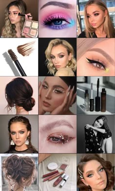 Makeup Collage, Social Media Marketing Instagram, Photoshoot Makeup, Makeup Quotes, Instagram Feed Inspiration, Instagram Makeup, Instagram Feed Ideas