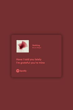 a red background with the words, nothing is better than you've ever heard