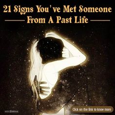 Soul Connections. 💫 21 Signs You’ve Met a Soulmate from a Past Life. #soulmate #pastlife #spirituality #karma #destiny #love #relationships #soulconnection #spiritualawakening Soul Connections, A Soulmate, Soul Connection, Past Relationships, Meeting Someone, Previous Life