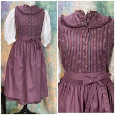 1/2 Sleeves Dress With Button Apron German 38 / Us 8 Great Condition This Is A Traditional High Quality Brand Dirndl Individually Put Together (Mix & Match), It Has Nothing To Do W/ This Kind Of Dirndl You Get Here In The Costume Store Etc. These Dirndl Dresses Are Not Cheap, New Price $350-650 Please Looks At The Measurements At The Pictures, The Sizes Often Vary Depending On The Manufacturer, And Or You Might Expect Accessories Not Included. For The Protection Of Sellers & Buyers, I Take A Lot Of Pictures/ Videos Of The Article. So That It Does Not Come Later To Disagreements. If The Item Is Pre-Owned, Normal Signs Of Use Or Wear Should Be Expected. I Do My Best To Give Accurate, Deta Dirndl Dresses, Dirndl Dress, Costume Store, Sleeves Dress, New Price, Size 8 Dress, Costume Design, Mix Match, Apron