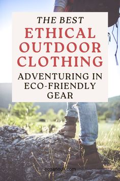 sustainable outdoor clothing