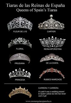 tiaras de las reinas de espana queens of spain's tiaras