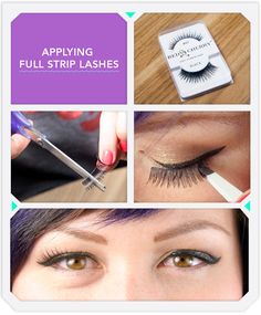 Learn to Apply Any Faux Lash Like a Pro! | Beautylish Applying False Lashes, Faux Lashes, I Love Makeup, Love Makeup, False Lashes, Up Girl, Like A Pro, Beauty Secrets