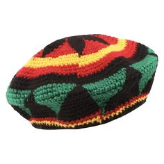 PRICES MAY VARY. （1）Rasta reggae style looks very fashion. （2）Multicoloured all-over pattern,Lierys draws all eyes to it.This high quality headgear enhances modern leisure outfits with its youthful sense of esprit. （3）Knit made ,Stretch and warm. （4）One size: 56-58 Head circumference. Wool Knit Rasta Beret Hat Knitted Reggae Jamaican Cap Hip Hop Hippie Slinky Beanie Skull Hats Rasta Makeup, Reggae Outfit, Skull Hats, Leisure Outfits, Colorful Beanie, Rasta Hat, Reggae Style, Cap Winter, Rasta Colors