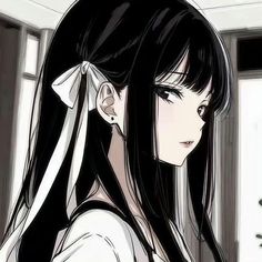 Seni Korea, Images Kawaii, Anime Monochrome, Digital Art Anime, Cartoon Profile Pics, Cute Profile Pictures, Anime Couples Drawings, Dark Anime