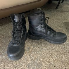 Nwt Interceptor Tactical Combat Boots, Kenton, Black Size 13, Combat Boots, Black Color, Men's Shoes, Shoe Boots, Batman, Man Shop, Boots, Black