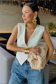 #outfitoftheday #outfitstyle #ootd #fashion Ss24 Outfits, Bali Outfits, Paris Fits, France Honeymoon, Vacay Fits, Waistcoat Outfit, Europe Holiday, 2024 Wardrobe, Travel Fits