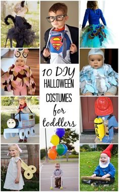 10 diy halloween costumes for toddlers that are easy to make and great for the whole family