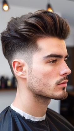 Fresh and Refined: 22 Mid-Fade Haircuts for the Modern Man Haircut Square, Faded Haircut, Hairstyles Professional, Hairstyle Guide, Waves Hairstyle Men, Low Taper Fade Haircut, Mid Fade Haircut, Men Fade Haircut Short, Undercut Fade