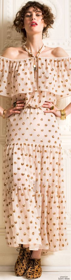 Temperley London Pre-Fall 2016 Fancy Frocks, Polka Dots Fashion, Fancy Dresses Long, London Dresses, Fashion Inspiration Design