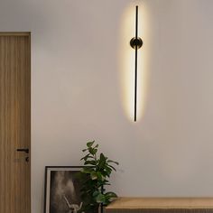 A good wall lamp, beautiful, but also make your eyes comfortable, simple and elegant, classic but never out of date, full of artist, make your walls more beautiful. Oukaning 4-Inches W Multiple finishes Black Integrated LED Wall Sconce | HG-LMLZBY-4249-US Linear Wall Light, Side Box, Accent Light, Living Room Accents, Lighting Store, Energy Star, Led Wall, Decor Lighting, Cool Walls