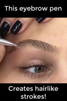 Eyebrows Pencil, Fix Eyebrows, Eyebrow Stamp, Eyebrow Hacks, Eyebrow Pen