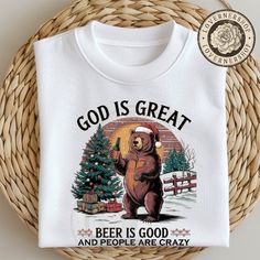 Christmas Beer Shirts, Paper Overlay, Sublimation Templates, People Are Crazy, God Is Great, Funny Png, Distressed Texture, Christmas Funny, Christmas Sublimation