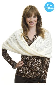 10 Twisted Shawl Wrap Knitting Patterns