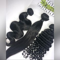 Straight Or Body Wave High Quality Virgin Hair Can Be Bleached Or Dyed 4 X 4 Swiss Lace Closure Small Knots Natural Black Color 1b Swiss Lace, Lace Closure, Hair Bundles, Virgin Hair, Wig Hairstyles, Human Hair, Womens Hairstyles, Wigs, Dye