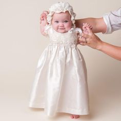 Girls Christening Dress, Girl Silk Dress, Baptism Dresses, Christening Dress Baby Girl, Baptism Gown Girl, Baby Baptism Dress, Girls Baptism Dress, Gowns Vintage, Blessing Dress