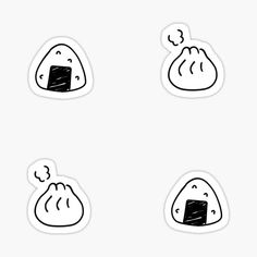 Onigiri Tattoo, Gift List, Travel Inspo, Glow Up?, Sticker Design, Sell Your Art, Vinyl Sticker, Branding, Vinyl