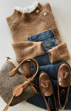 Mode Style Anglais, Outfit Chic, Winter Mode, Fall Style, Winter Clothes